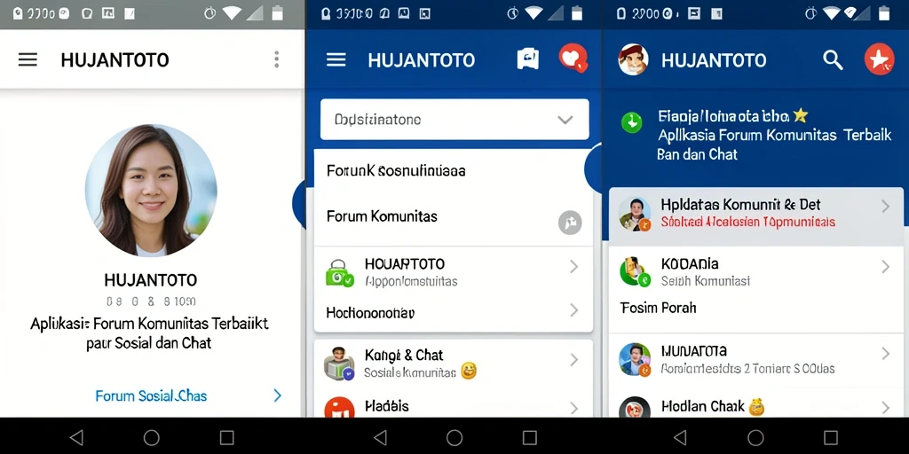 Tampilan antarmuka HUJANTOTO yang menarik dan interaktif.