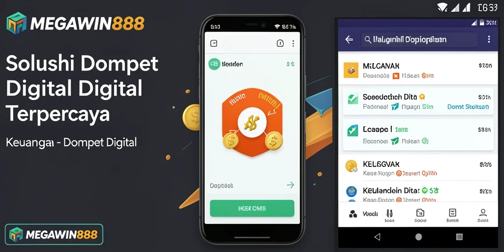Antarmuka MEGAWIN888 yang intuitif dan mudah digunakan untuk Dompet Digital.