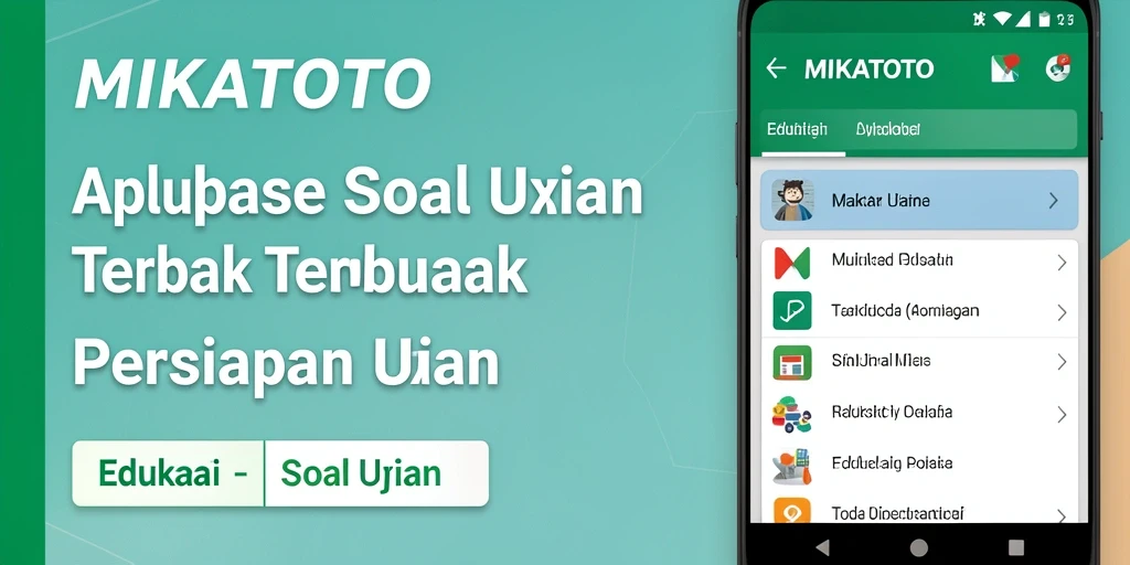 Antarmuka pengguna MIKATOTO yang sederhana dan intuitif